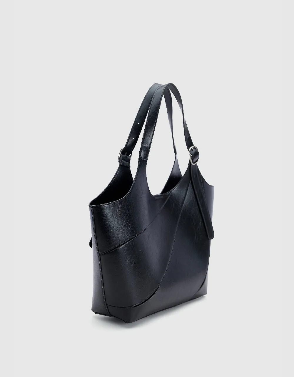 2 In 1 Vegan Leather Tote Bag