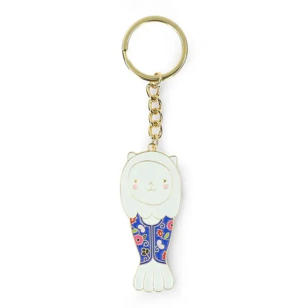 [2 Pack] Nom Merlion Outfit Keychain - 2 Designs