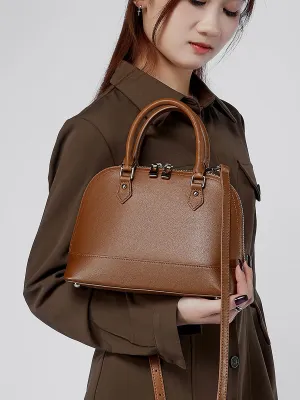 25CM Fashion Handheld Single Shoulder Shell Women's Bag 2920 brown