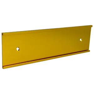 2X8 Gold Metal Wall Holder