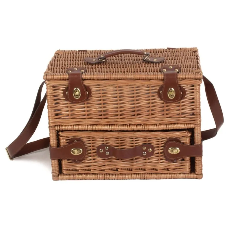 4 Person Fitted Picnic Basket with Drawers