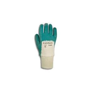 47-200-7 Ansell Easy Flex Gloves,205910,Light Nitrile Palm Coated Knitwrist,Size 7