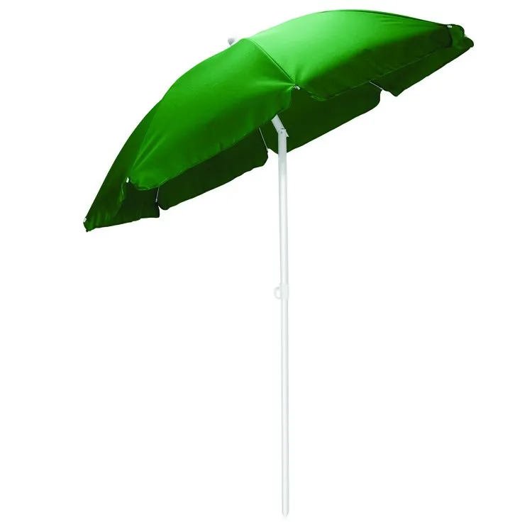 5.5 ft. Portable Beach Umbrella, Hunter Green