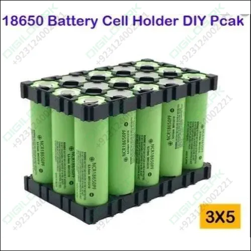 5x3 15 Cell 18650 Battery Spacer Radiating Holder Bracket With Lock For Electric Car Bike