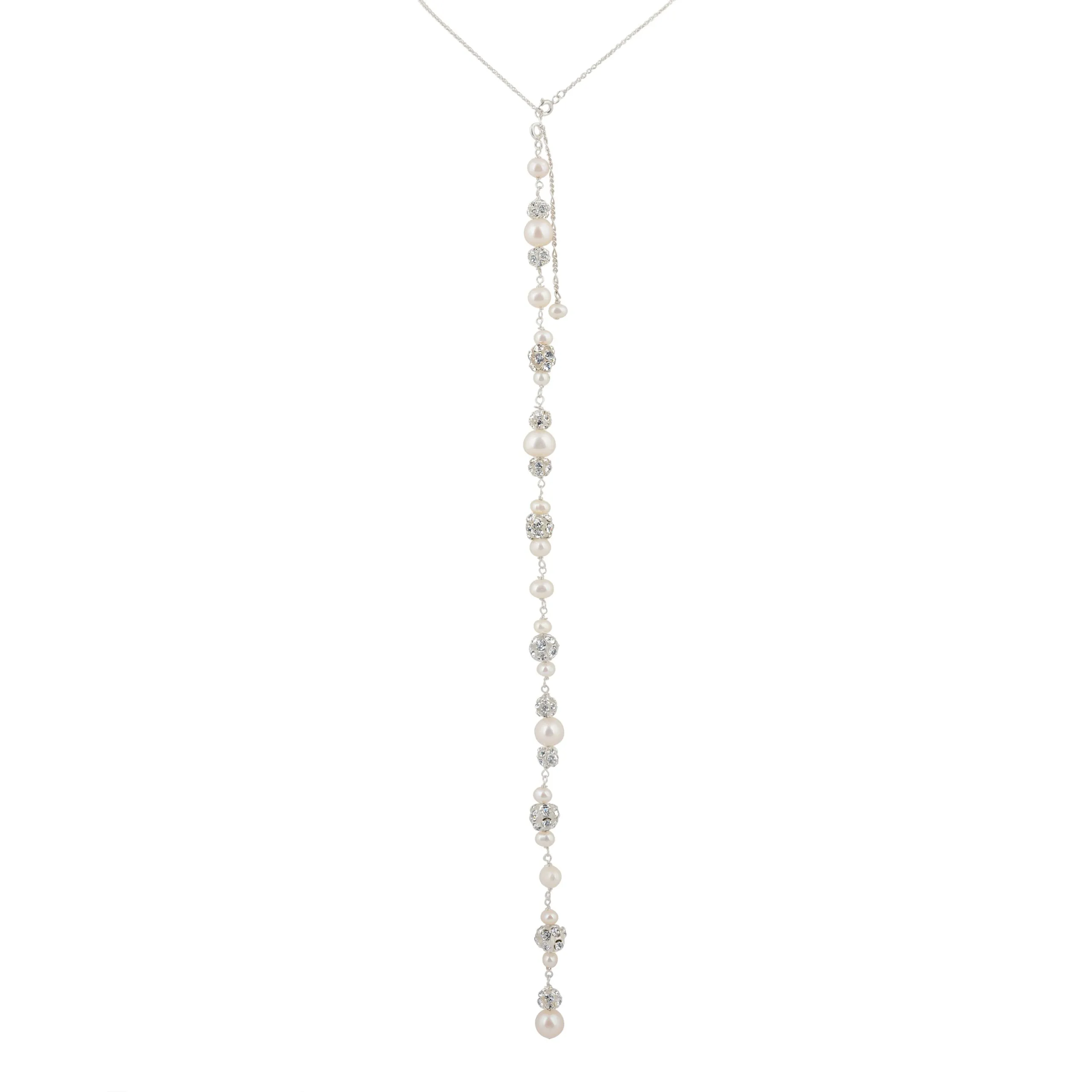 Abigail Bridal Back necklace