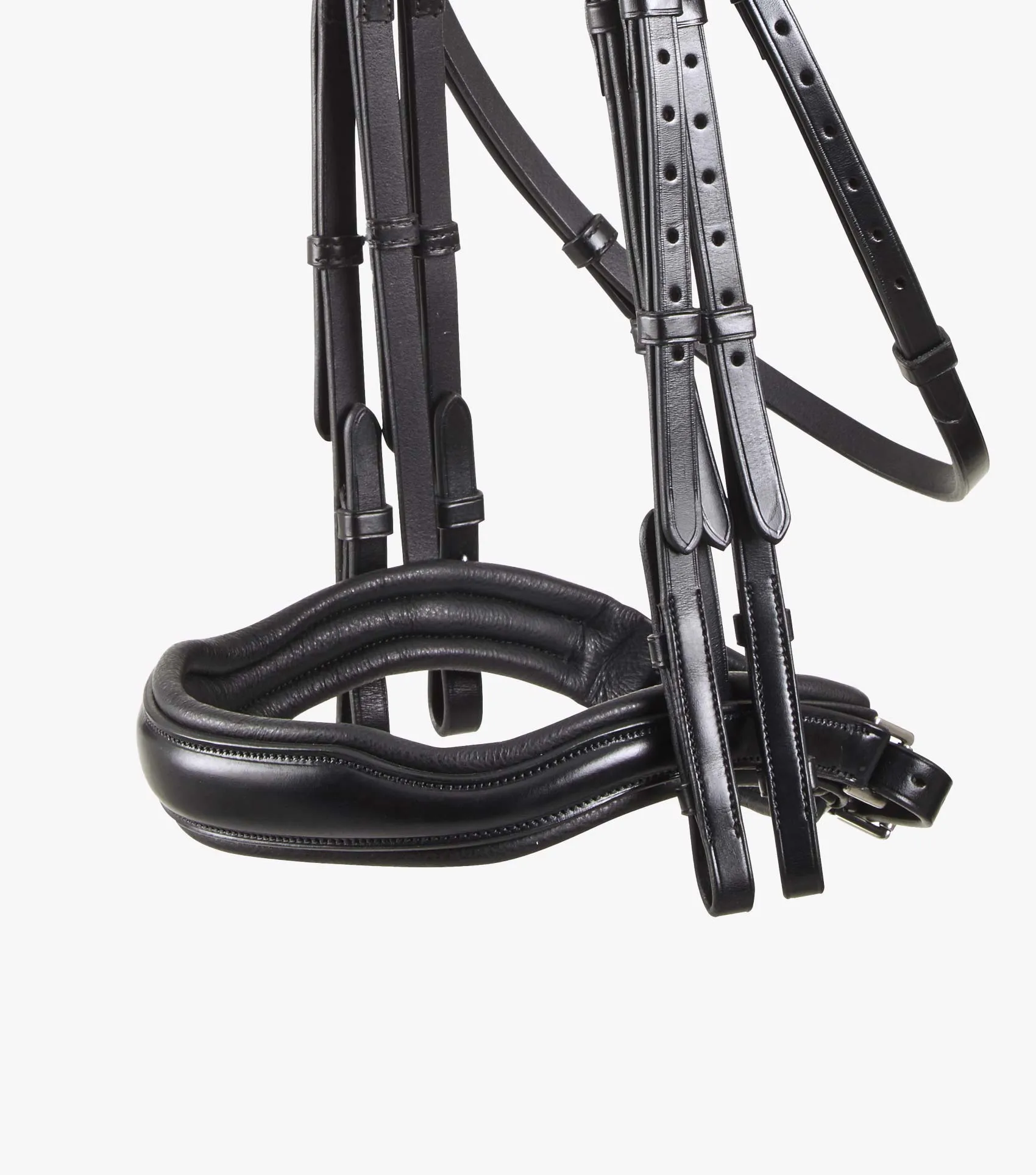 Abriano Anatomic Double Bridle Black