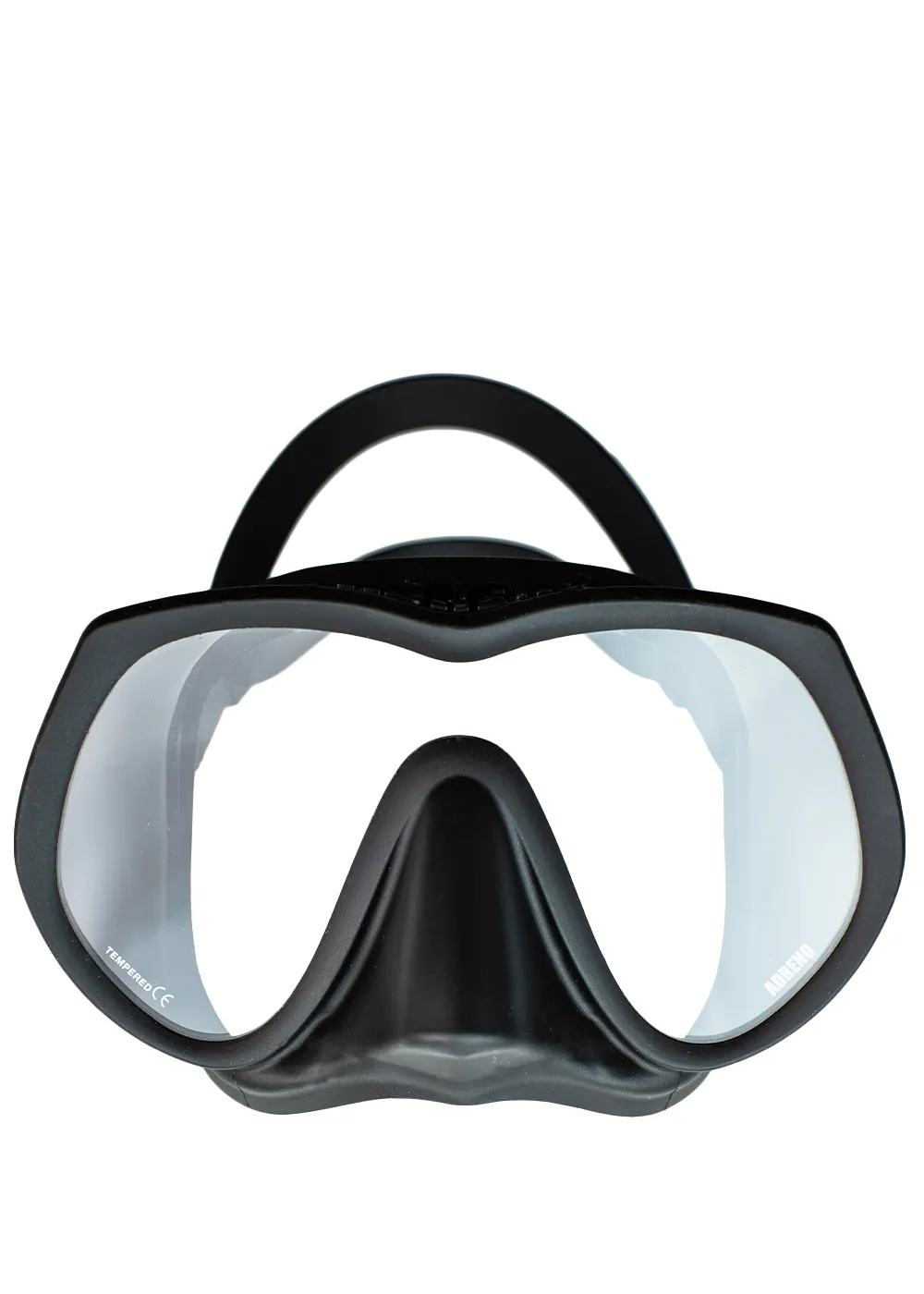 Adreno Manta Mask - Snorkel & Fin Combo - Black