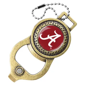 Alabama Crimson Tide Golf Bag Tag with Ball Marker