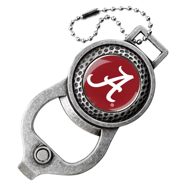 Alabama Crimson Tide Golf Bag Tag with Ball Marker