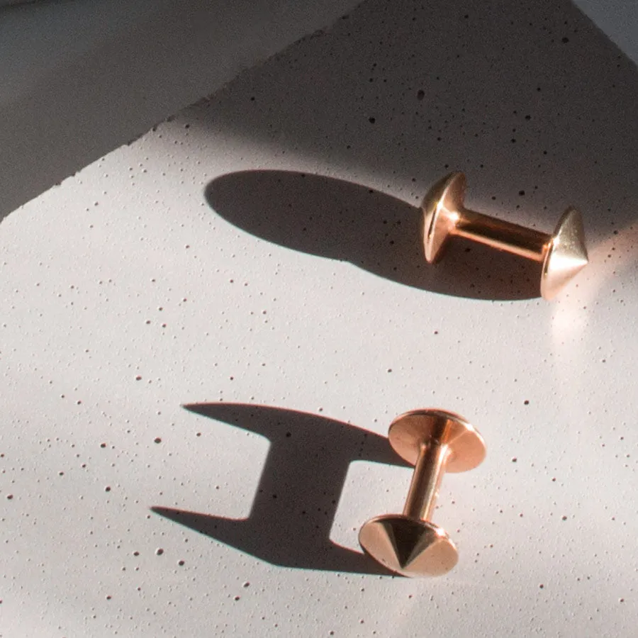 Austin rose gold cufflinks