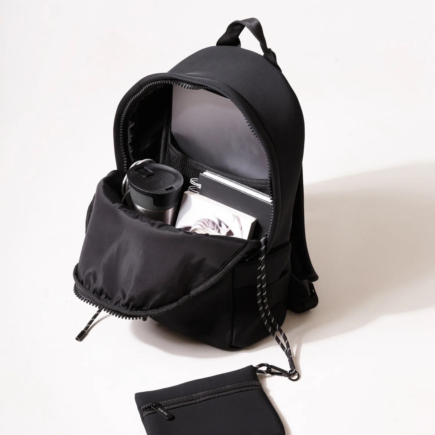 BACKPACK   POUCH - BLACK