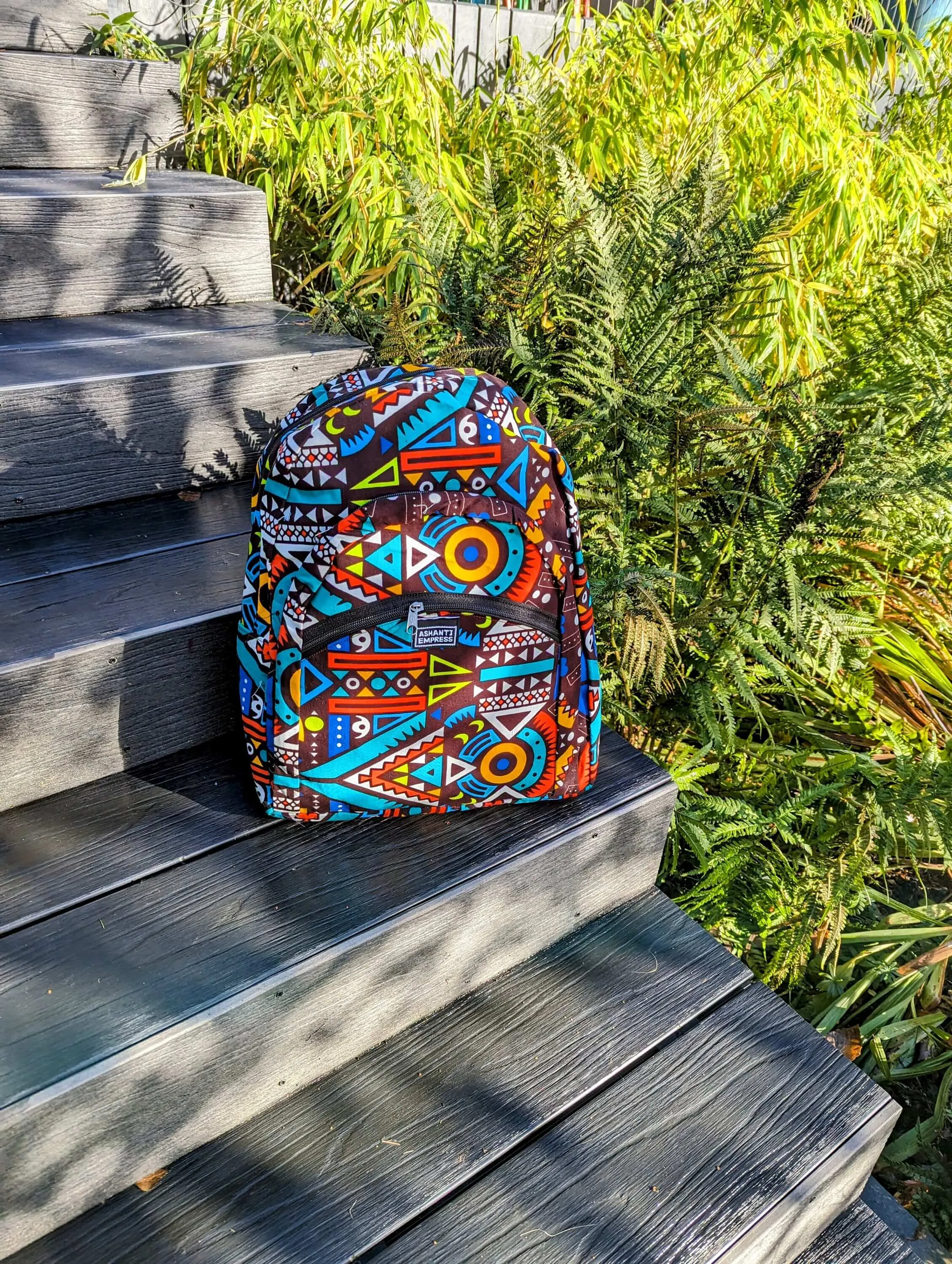 Be Rave African Print Backpack