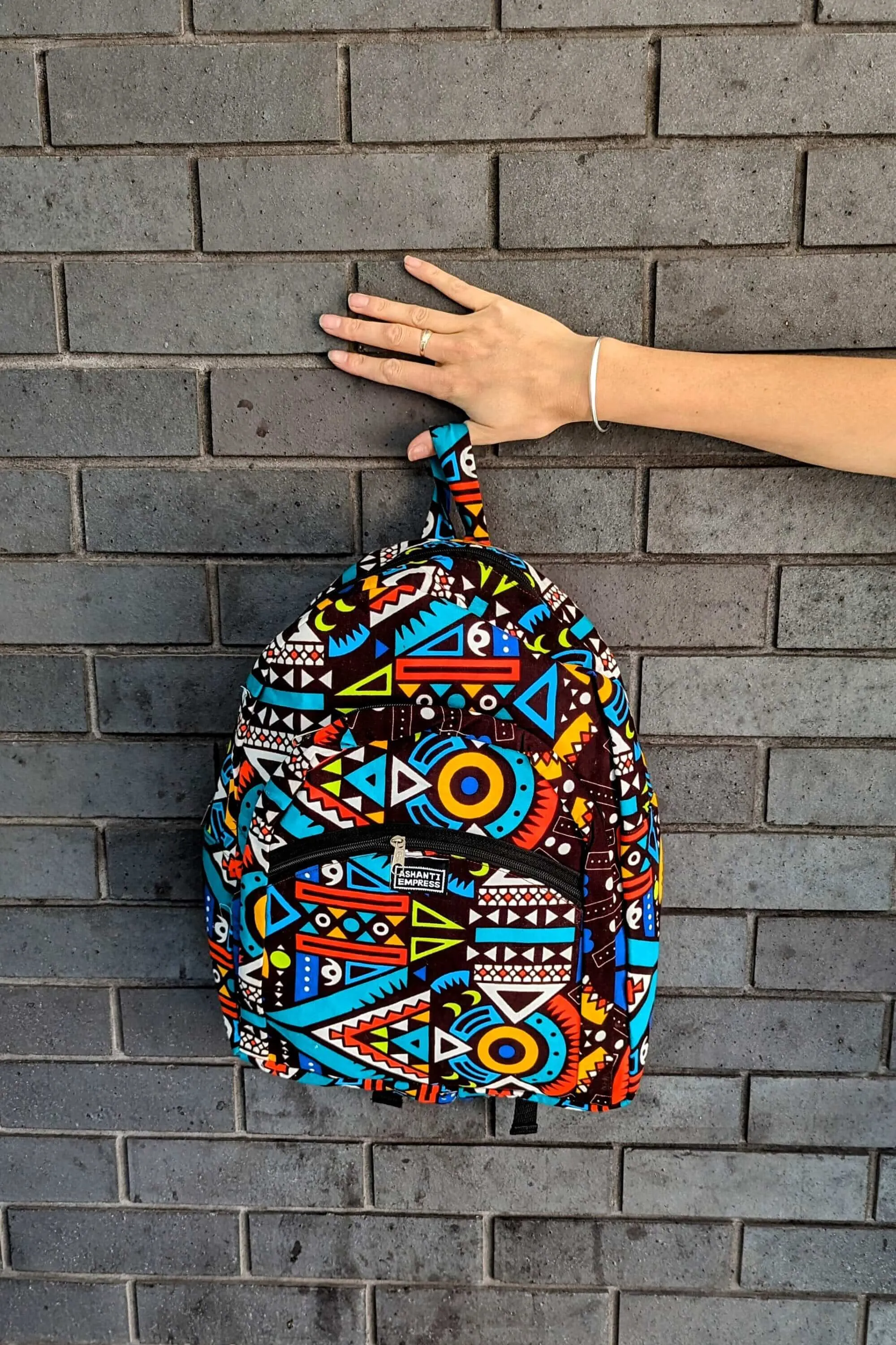 Be Rave African Print Backpack