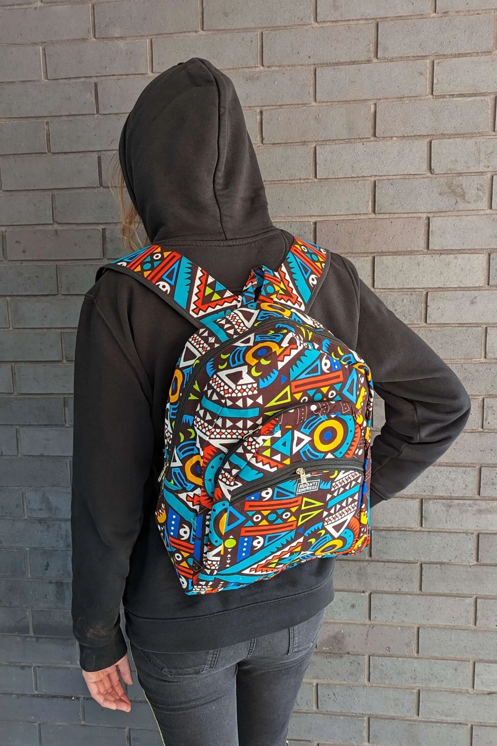 Be Rave African Print Backpack