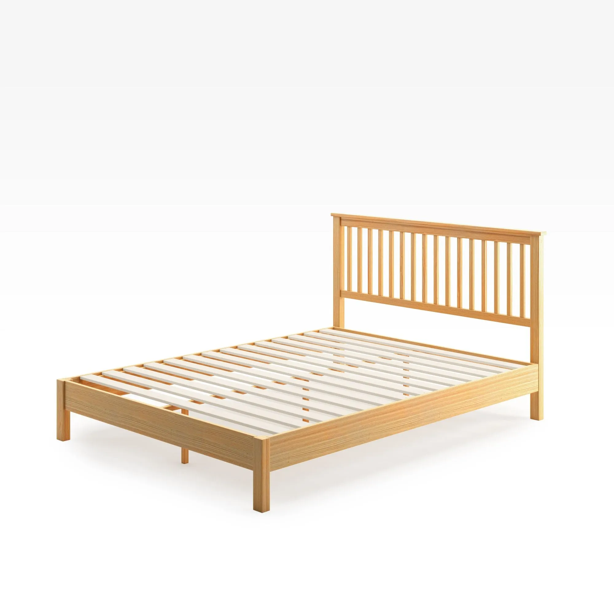 Becky Wood Platform Bed Frame