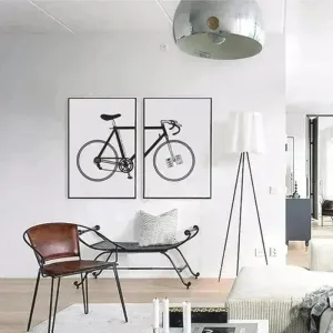 Bicycle decorative painting core Home Decoration Wall Decoration