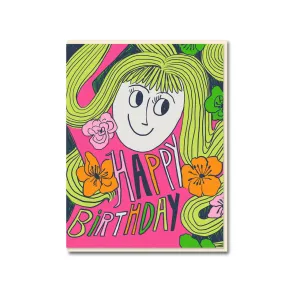 Birthday Girl Greeting Card