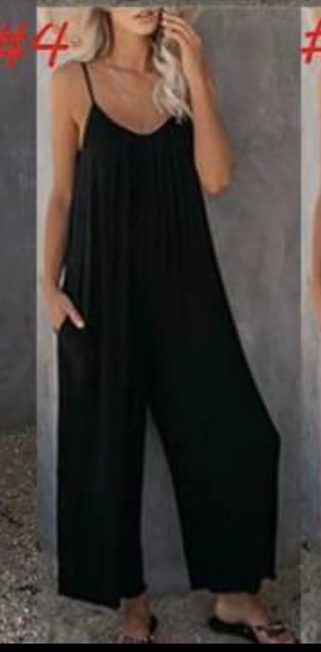 Black jumpsuit