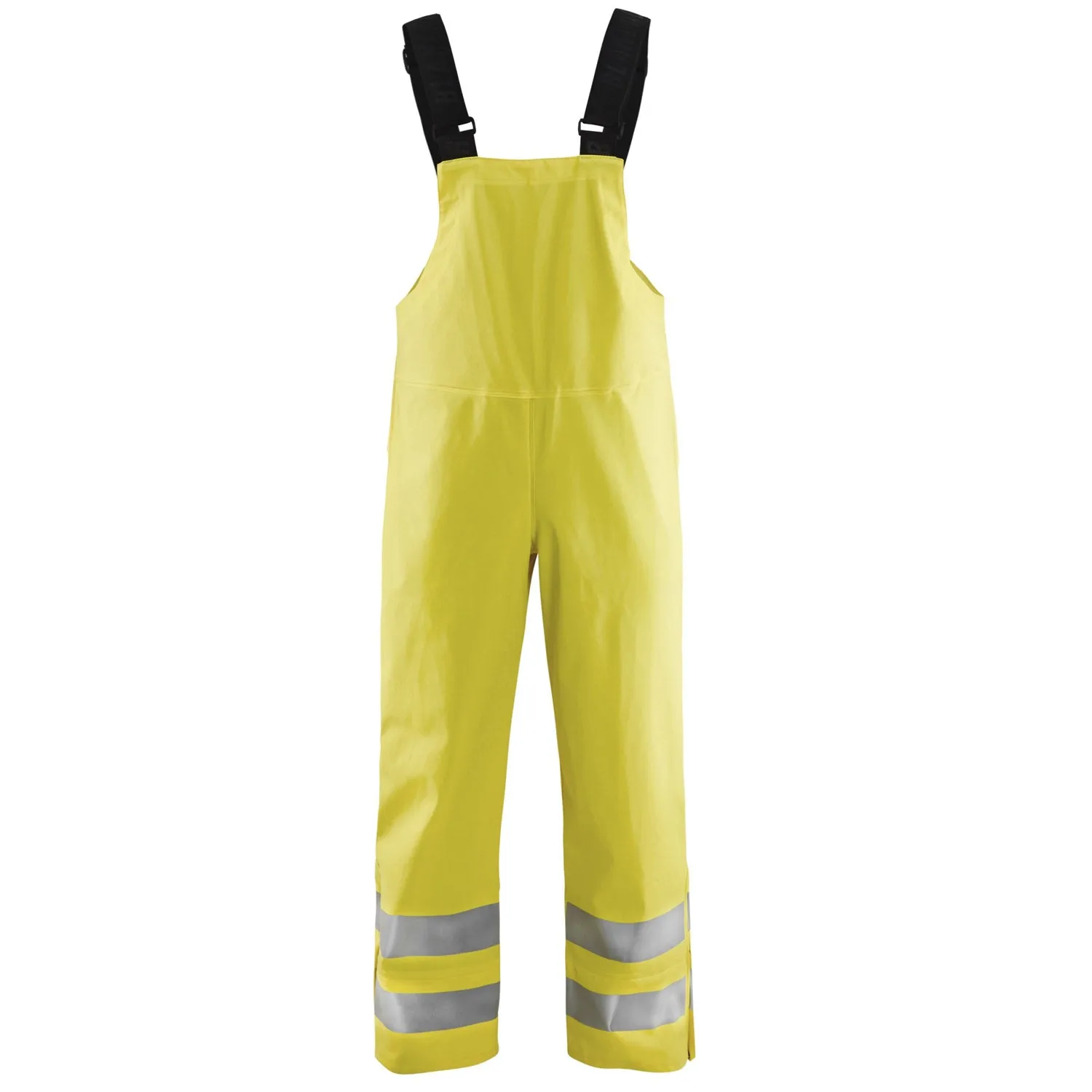 Blaklader Men's Hi-Vis Rain Bib Overalls