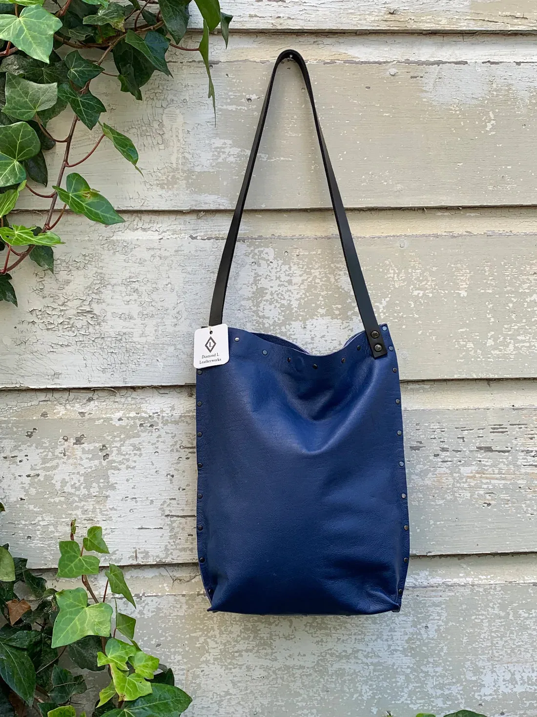 Blue Shoulder Bag