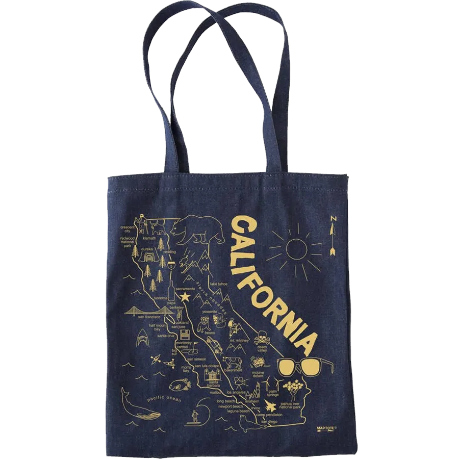 California Denim Tote