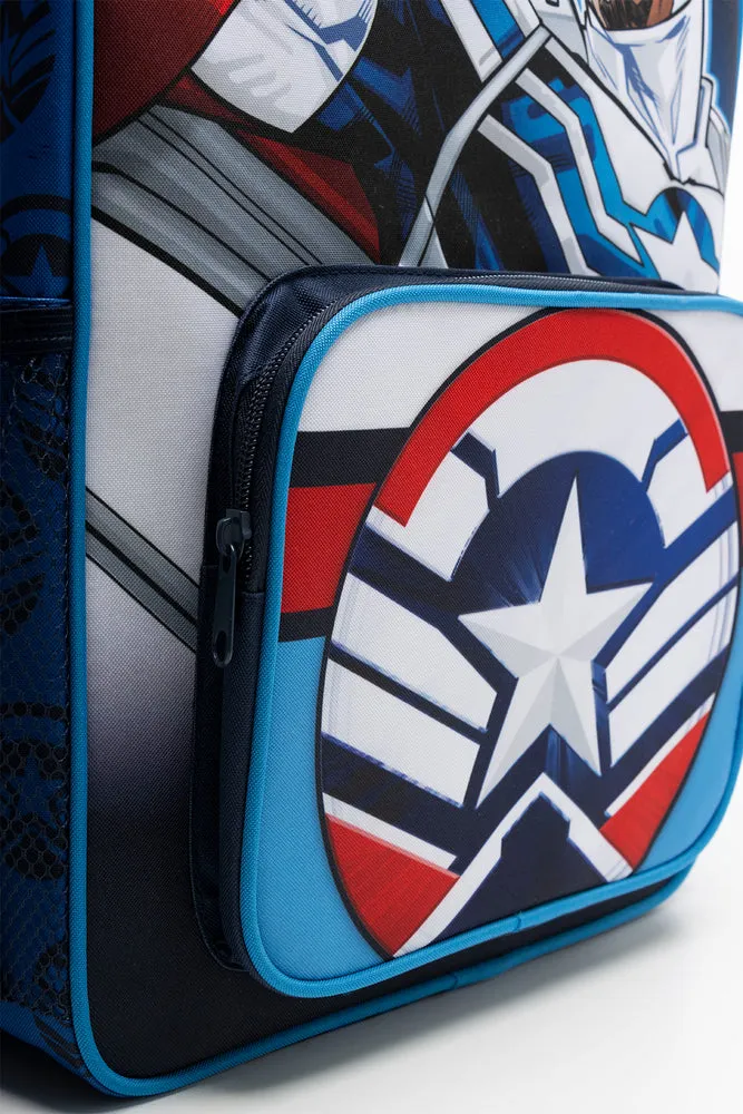 Captain America Backpack Navy