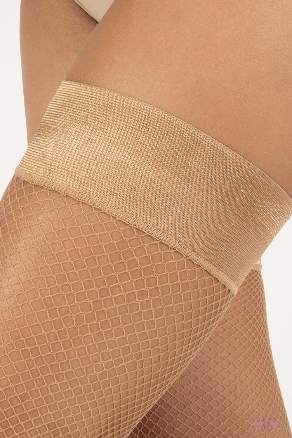 Cette Bahamas Natural Fishnet Hold Ups