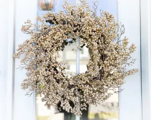 Champagne Glamorous Berry Wreath