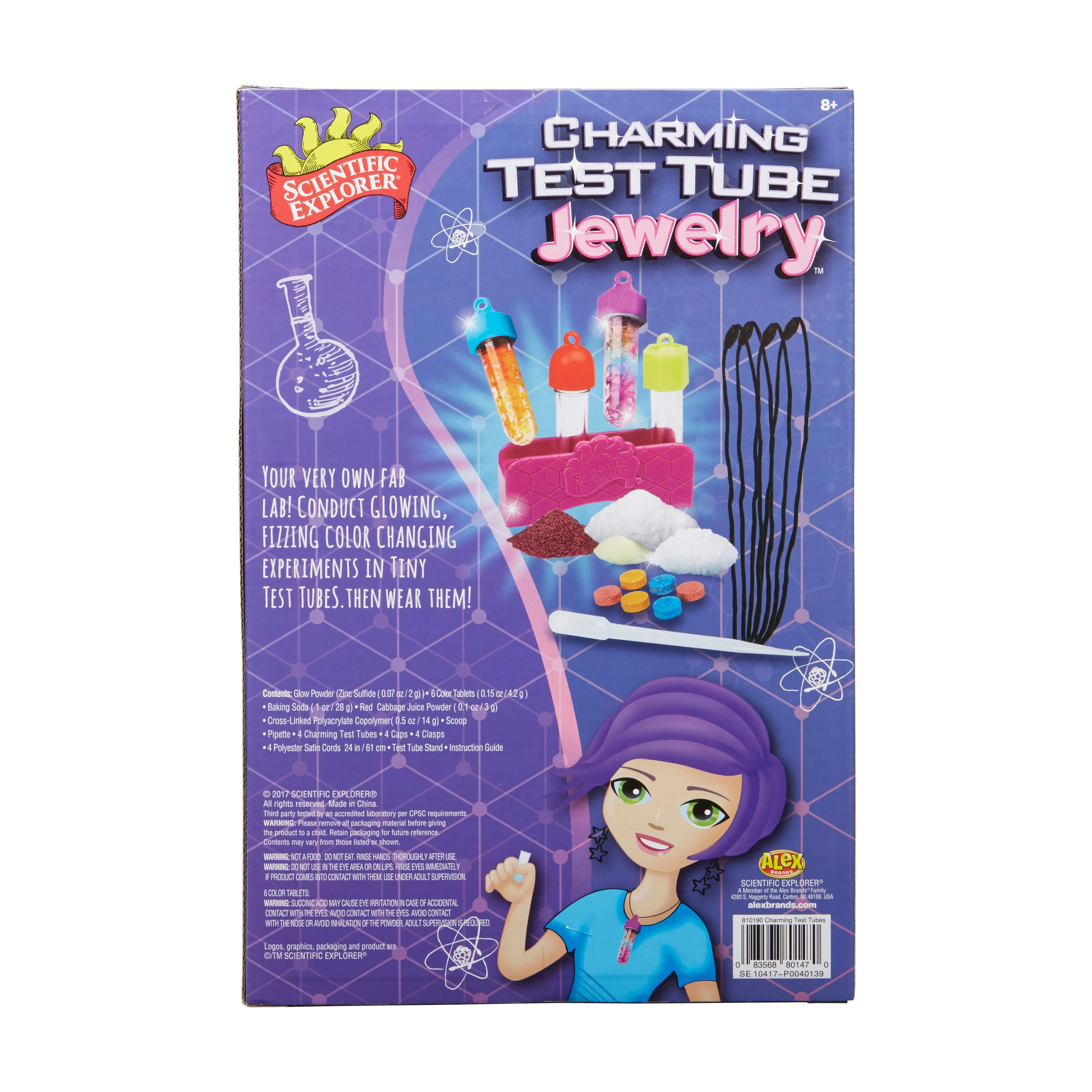 Charming Test Tube Jewelry