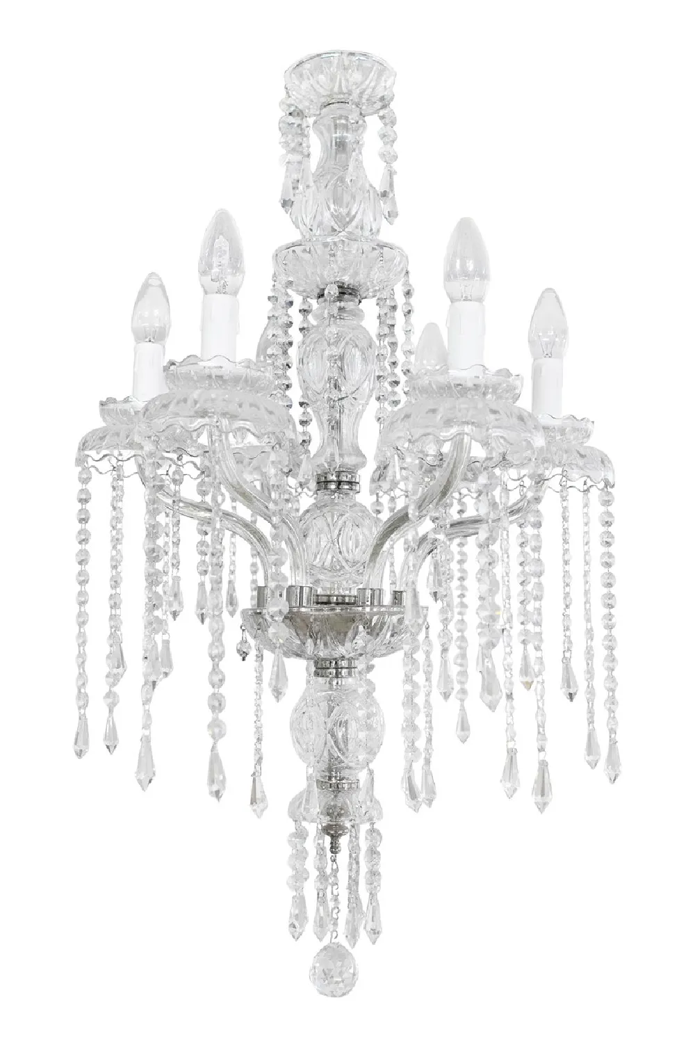 Classic Draped Crystal Chandelier | Versmissen Rhapsody