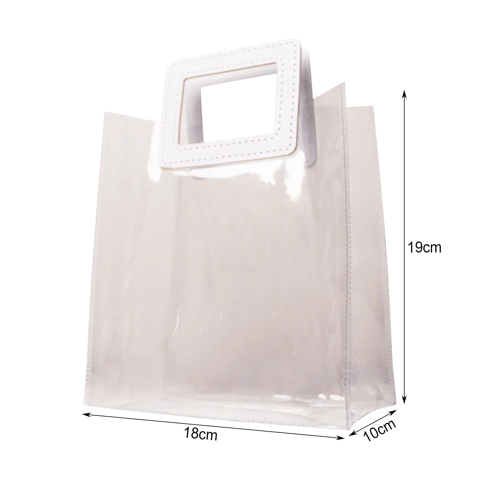 Clear Plastic Gift Bag, Premium Gift Bag With Handle, Friend Gift