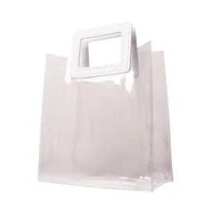 Clear Plastic Gift Bag, Premium Gift Bag With Handle, Friend Gift