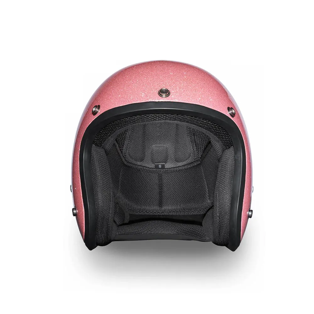 Close Out Clearance Daytona Helmets DC7-P ‘Cruiser’ Pink Metal Flake ¾ Open Face Helmet