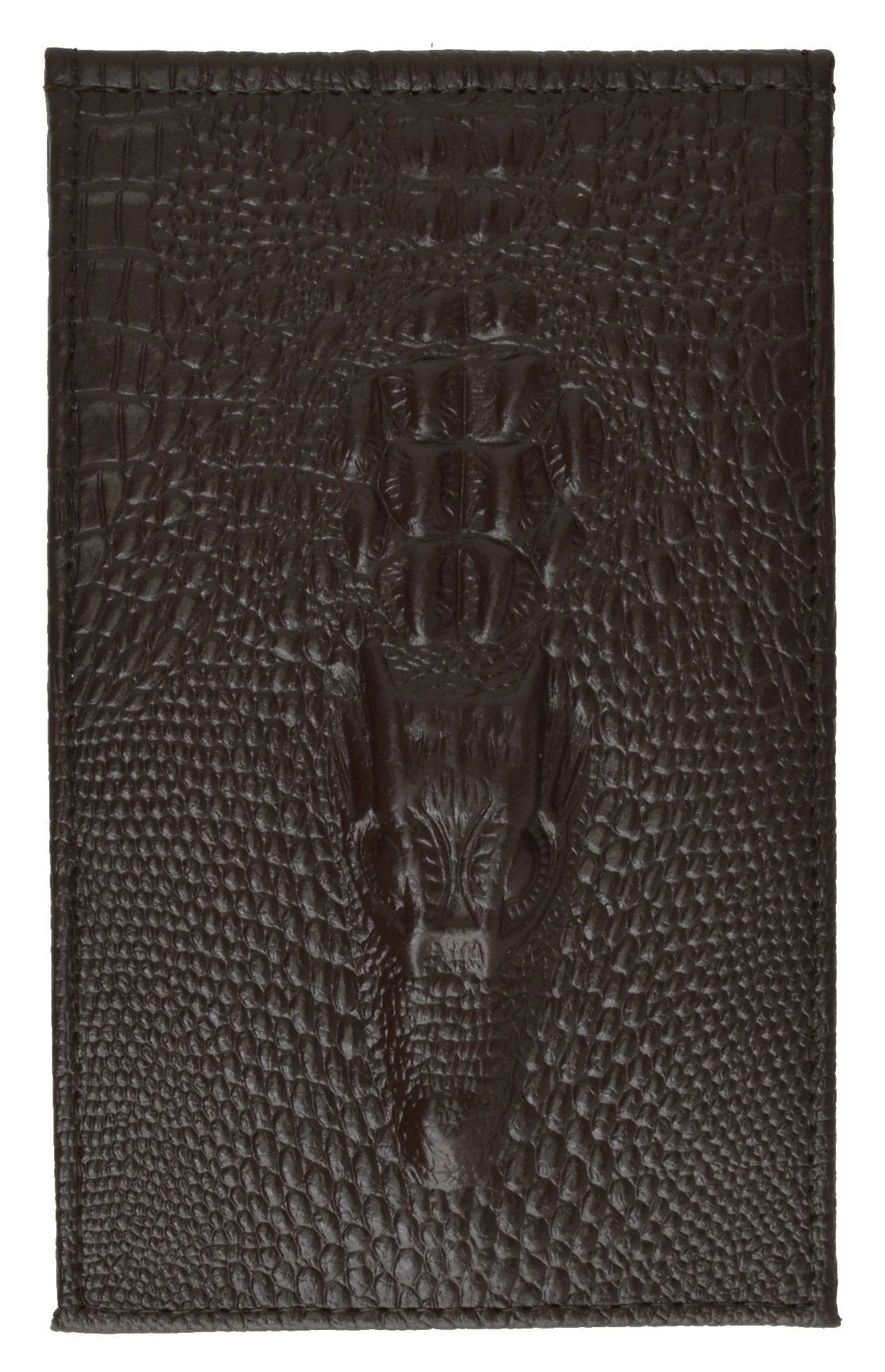 Croco Embossed Credit Card Holder 118 1268