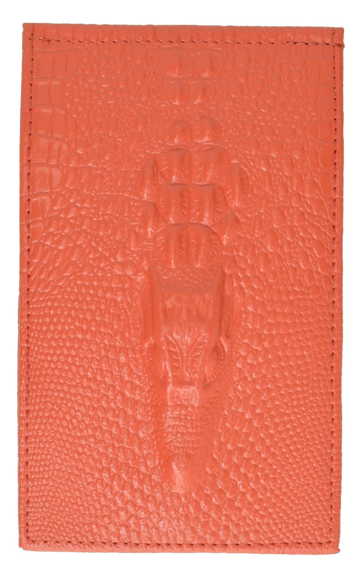 Croco Embossed Credit Card Holder 118 1268