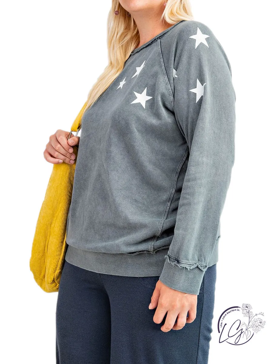 Curvy All Stars Pullover