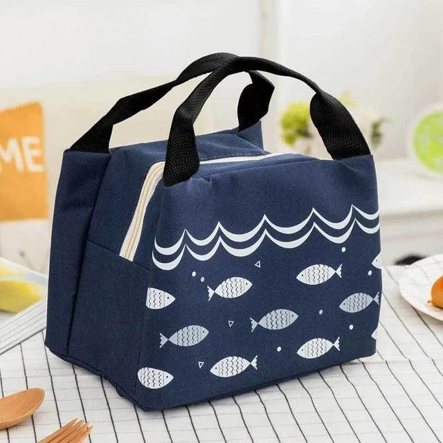 Customizable Insulated Lunch Tote for Fresh Food On-the-Go