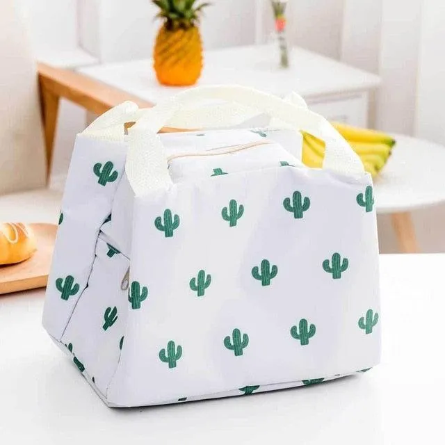 Customizable Insulated Lunch Tote for Fresh Food On-the-Go