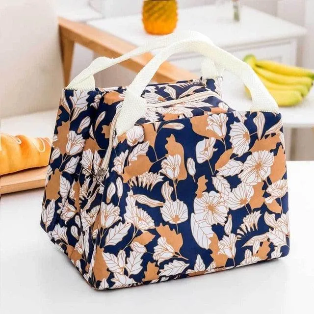 Customizable Insulated Lunch Tote for Fresh Food On-the-Go