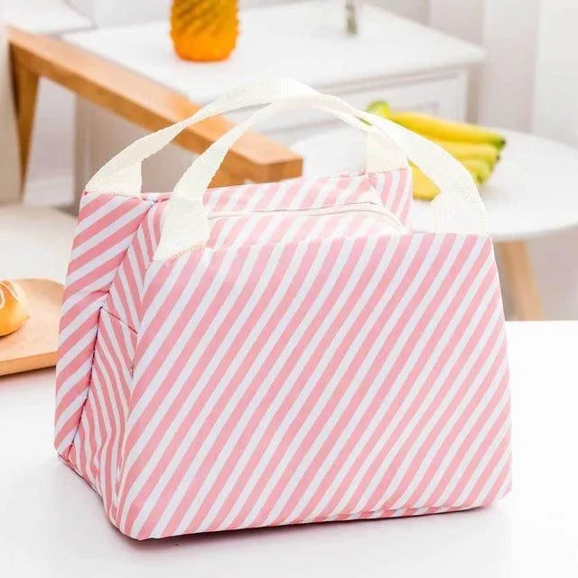 Customizable Insulated Lunch Tote for Fresh Food On-the-Go