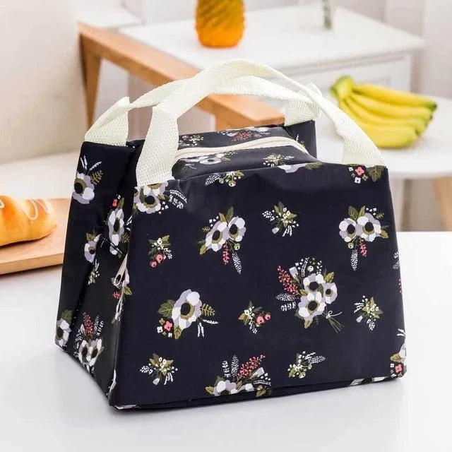 Customizable Insulated Lunch Tote for Fresh Food On-the-Go