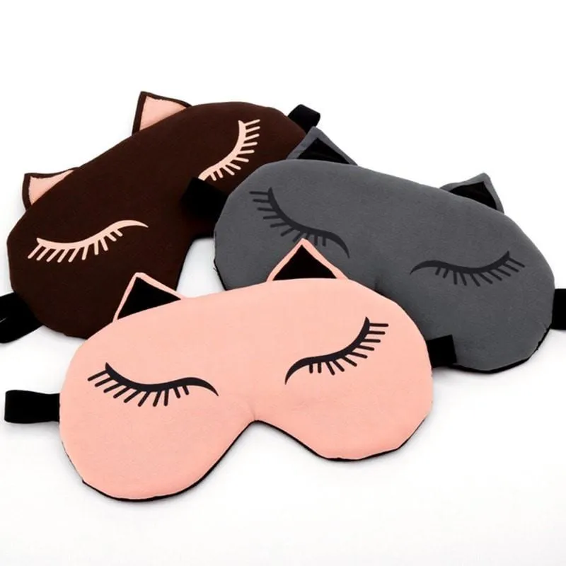 Cute Sleeping Cat Eye Mask