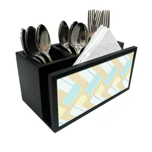 Cutlery Tissue Holder Napkin Stand -  Mix and Match Shade