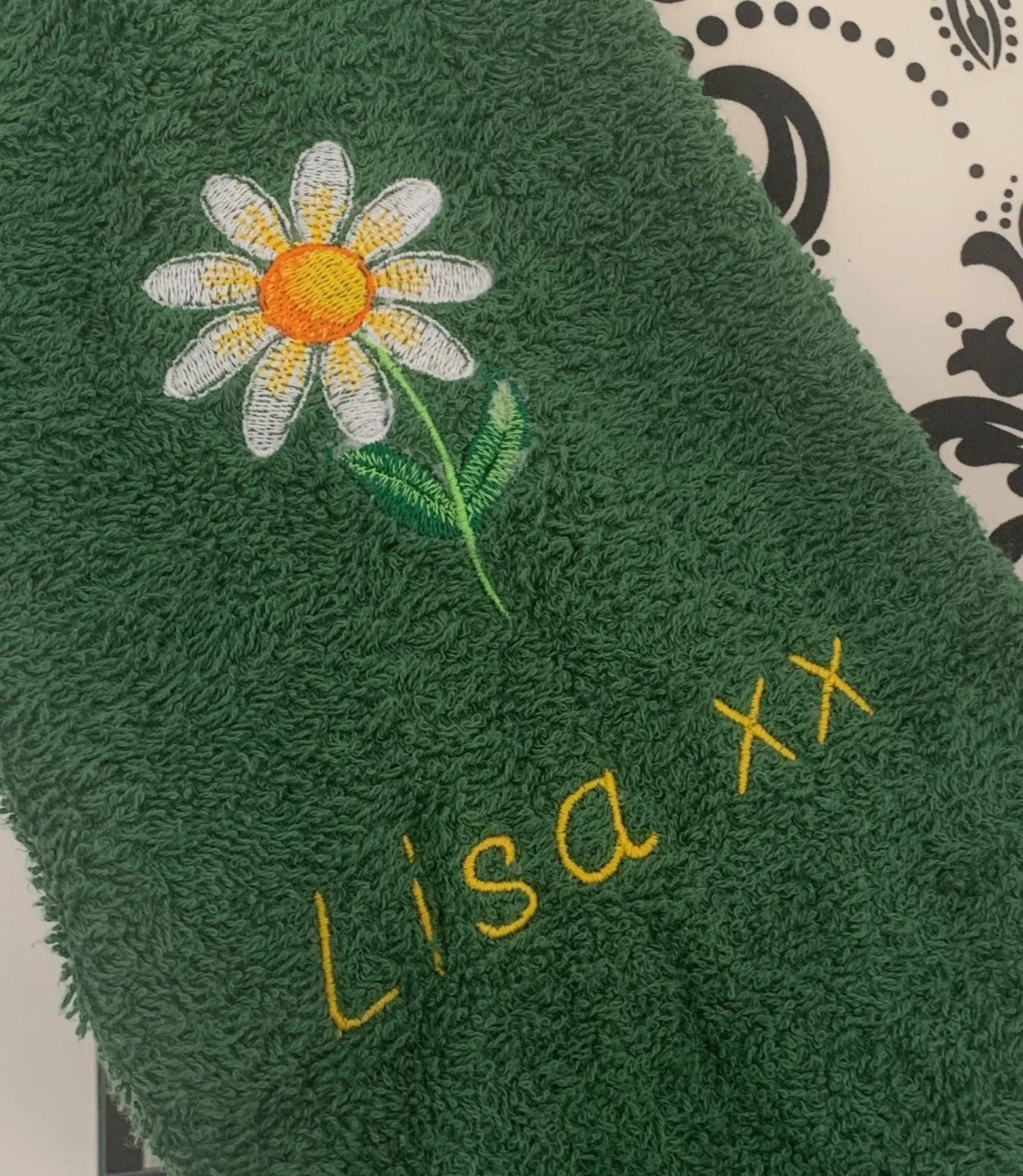 Daisy Lunch Bag - Personalised