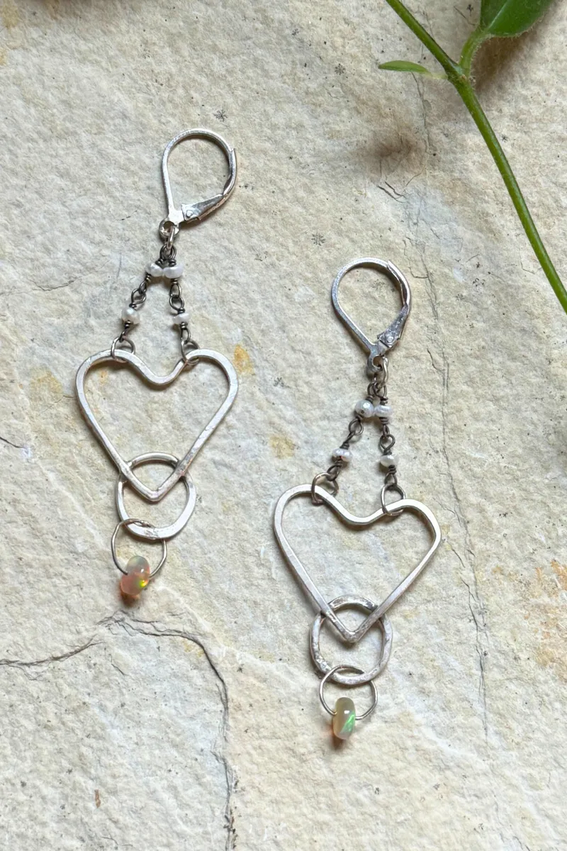 Dancing Heart Earrings