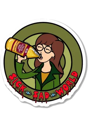 Daria | CUT VINYL STICKER