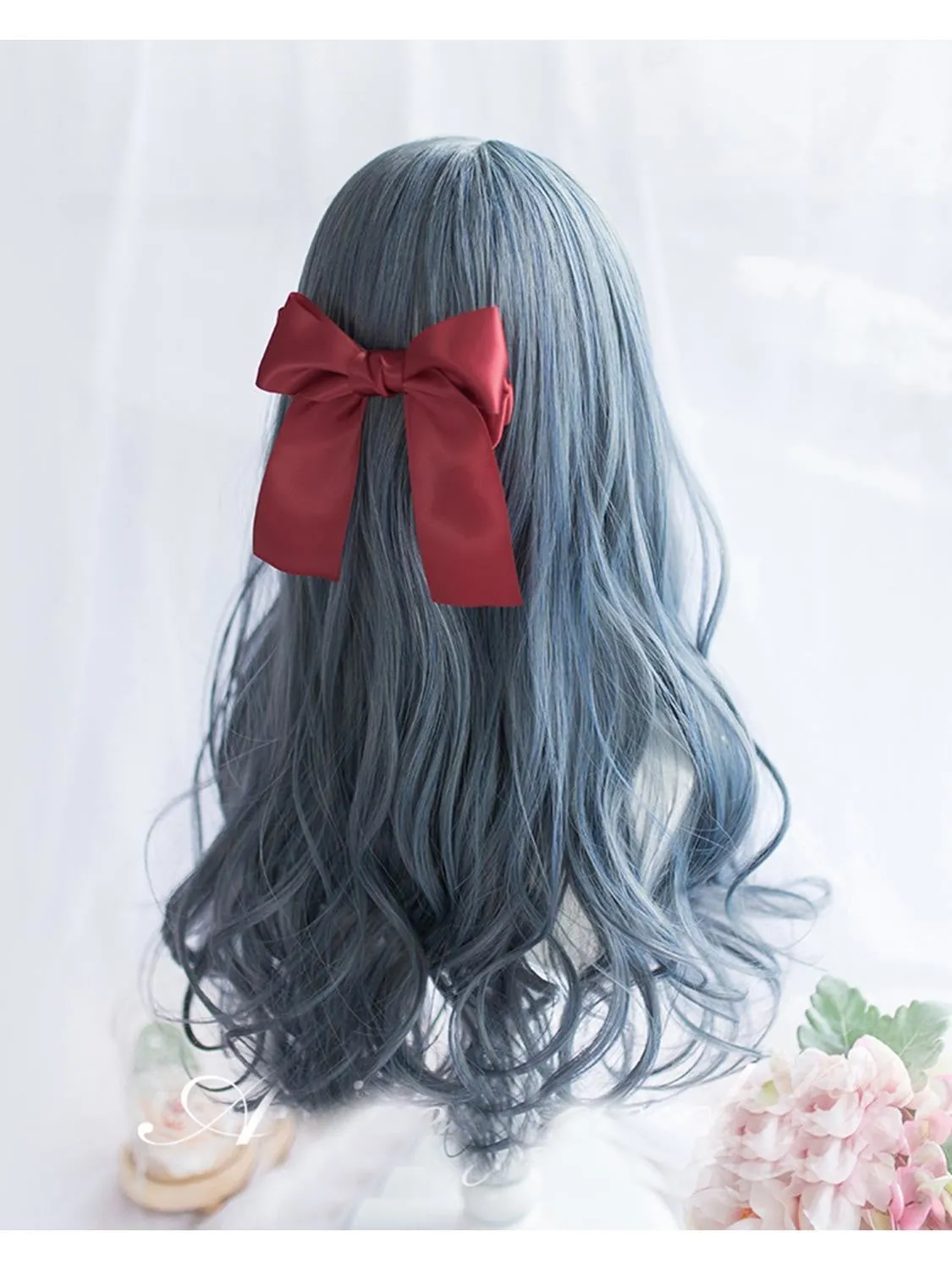 Dark Blue Gothic Wig