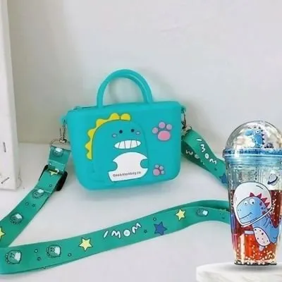 Dino Baby Satchel Bag - Purse for Kids