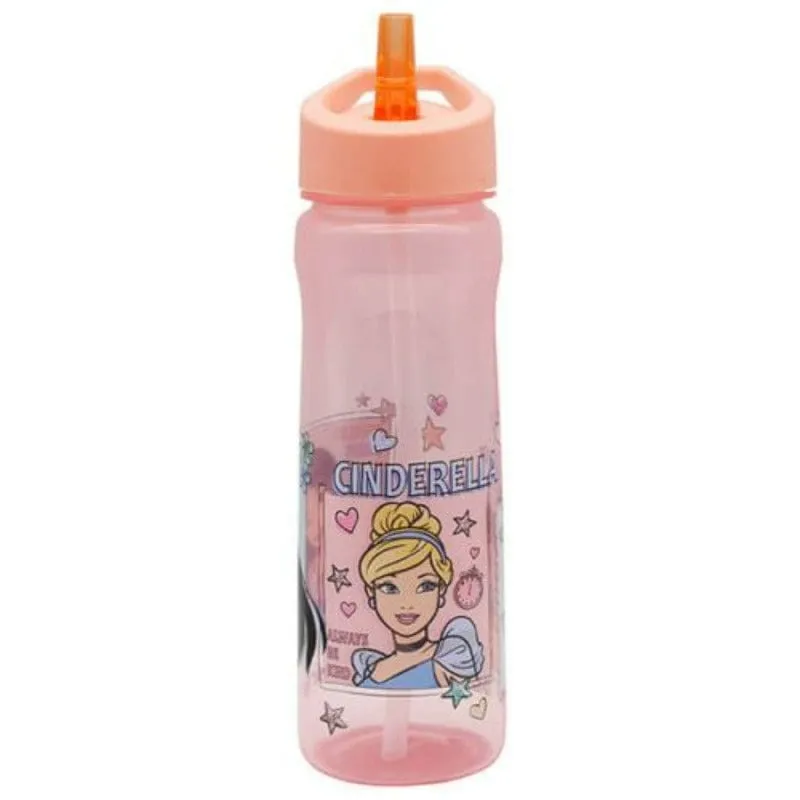 Disney Felt Pen Princess 600ml Pp Sports Bottle