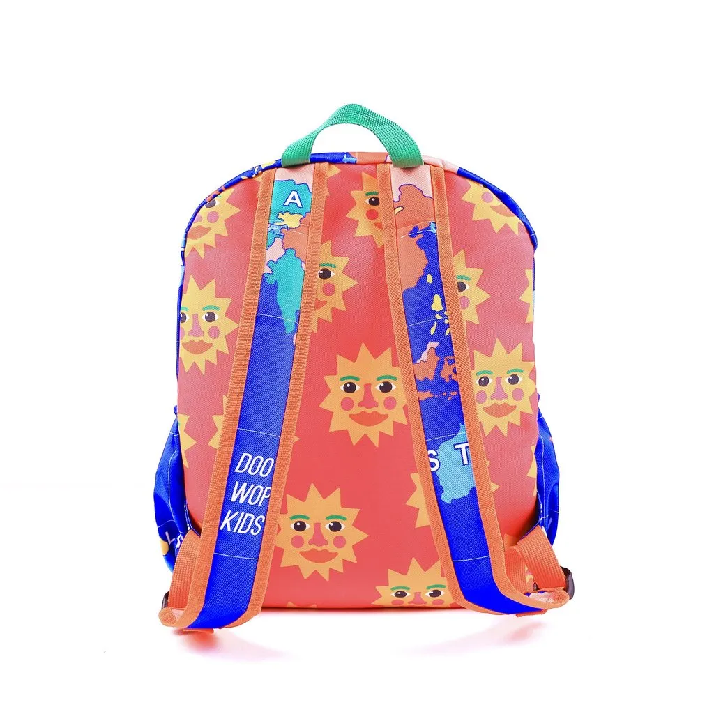 DOOWOP World Map Maxi Backpack